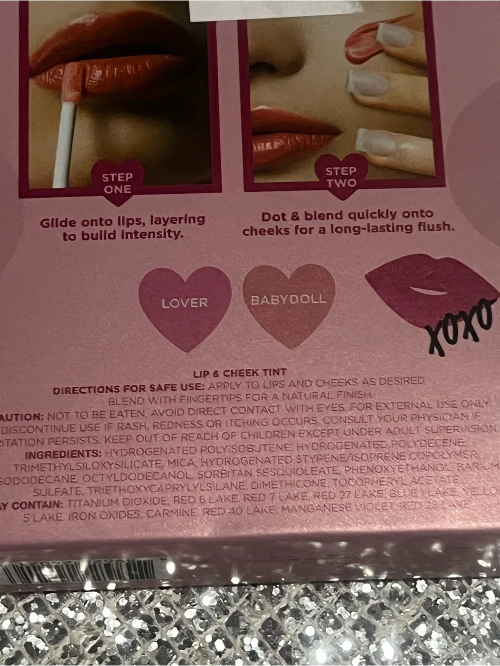 💕 Juicy Couture Sealed With a Kiss Lip & Cheek Tint Set – Lover + Babydoll 💕